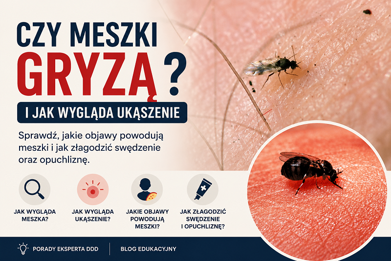 Czy meszki gryzą