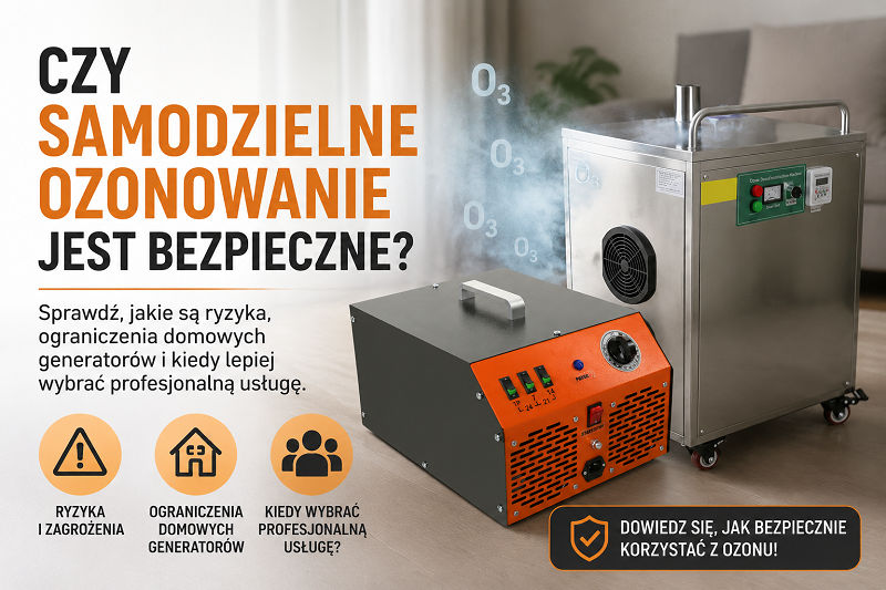 Czy samodzielne ozonowanie jest bezpieczne