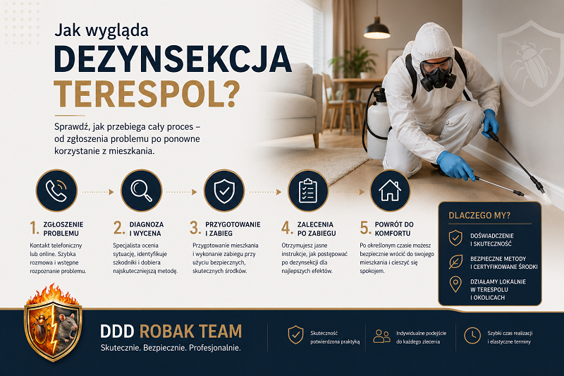 Jak wygląda dezynsekcja Terespol
