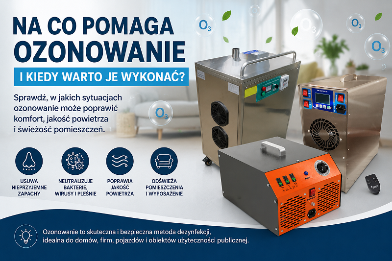 Ozonowanie na co pomaga