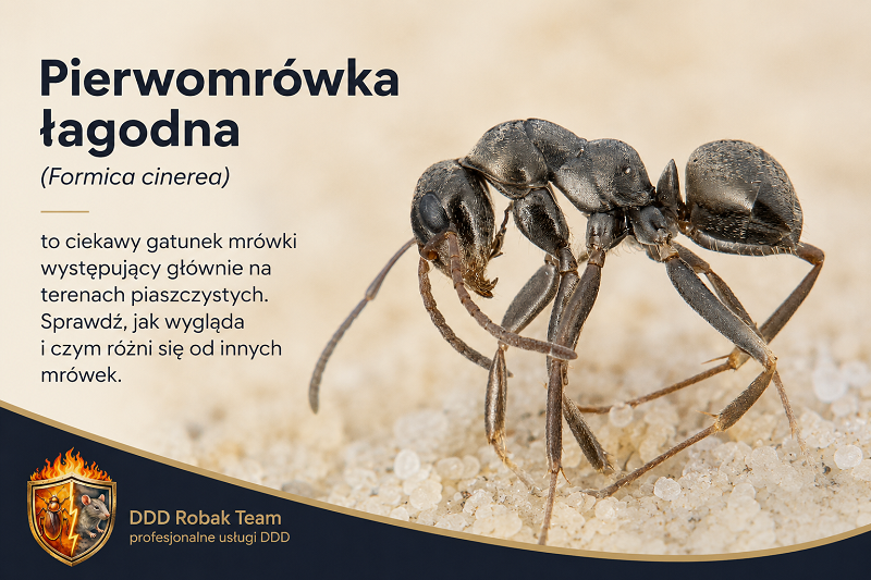 Pierwomrówka łagodna