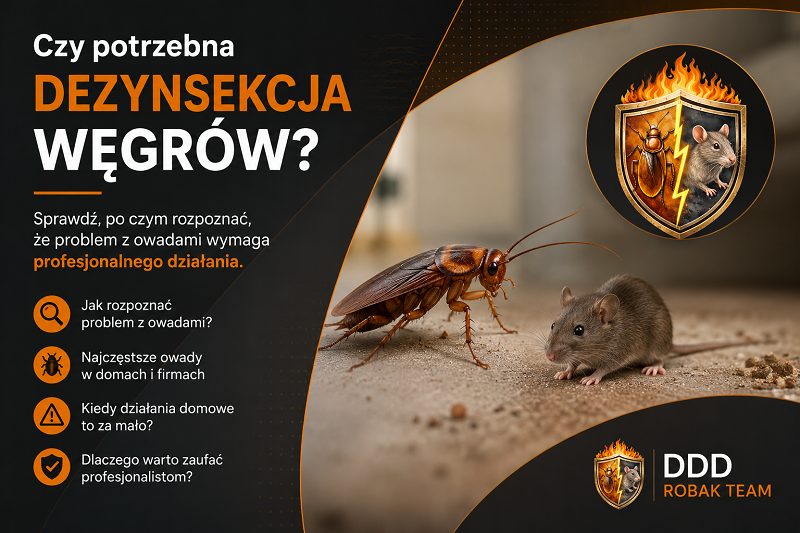 Czy potrzebna dezynsekcja Węgrów