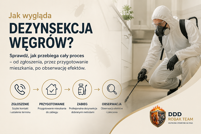 Jak wygląda dezynsekcja Węgrów