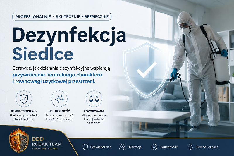 Dezynfekcja Siedlce