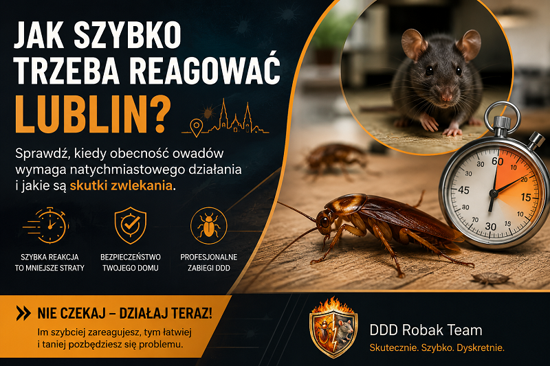 Jak szybko trzeba reagować Lublin