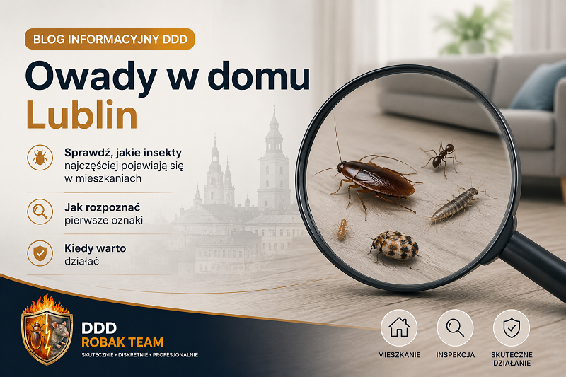Owady w domu Lublin