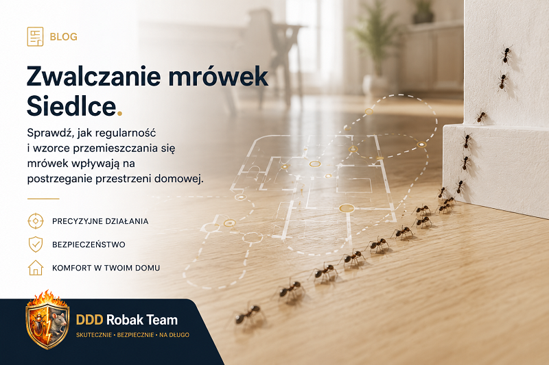 Zwalczanie mrówek Siedlce