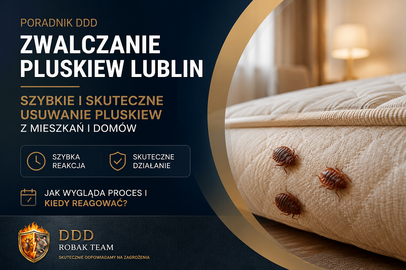Zwalczanie pluskiew Lublin