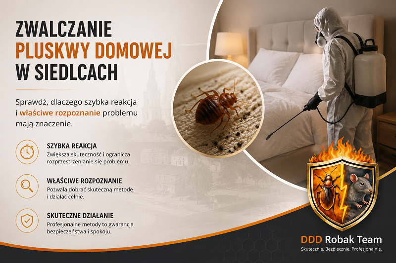 Zwalczanie pluskwy domowej Siedlce