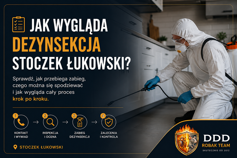 Jak wygląda dezynsekcja Stoczek Łukowski